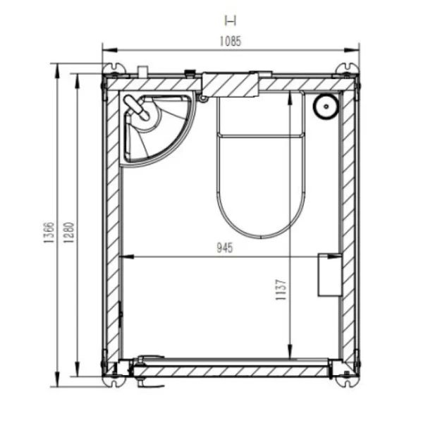 Single Toilet Unit - Portable Site Toilet - Image 4
