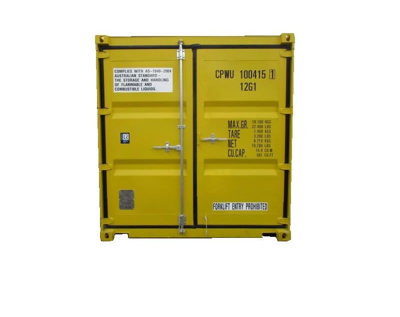 10ft Dangerous Goods Storage Container For Hire - Image 2