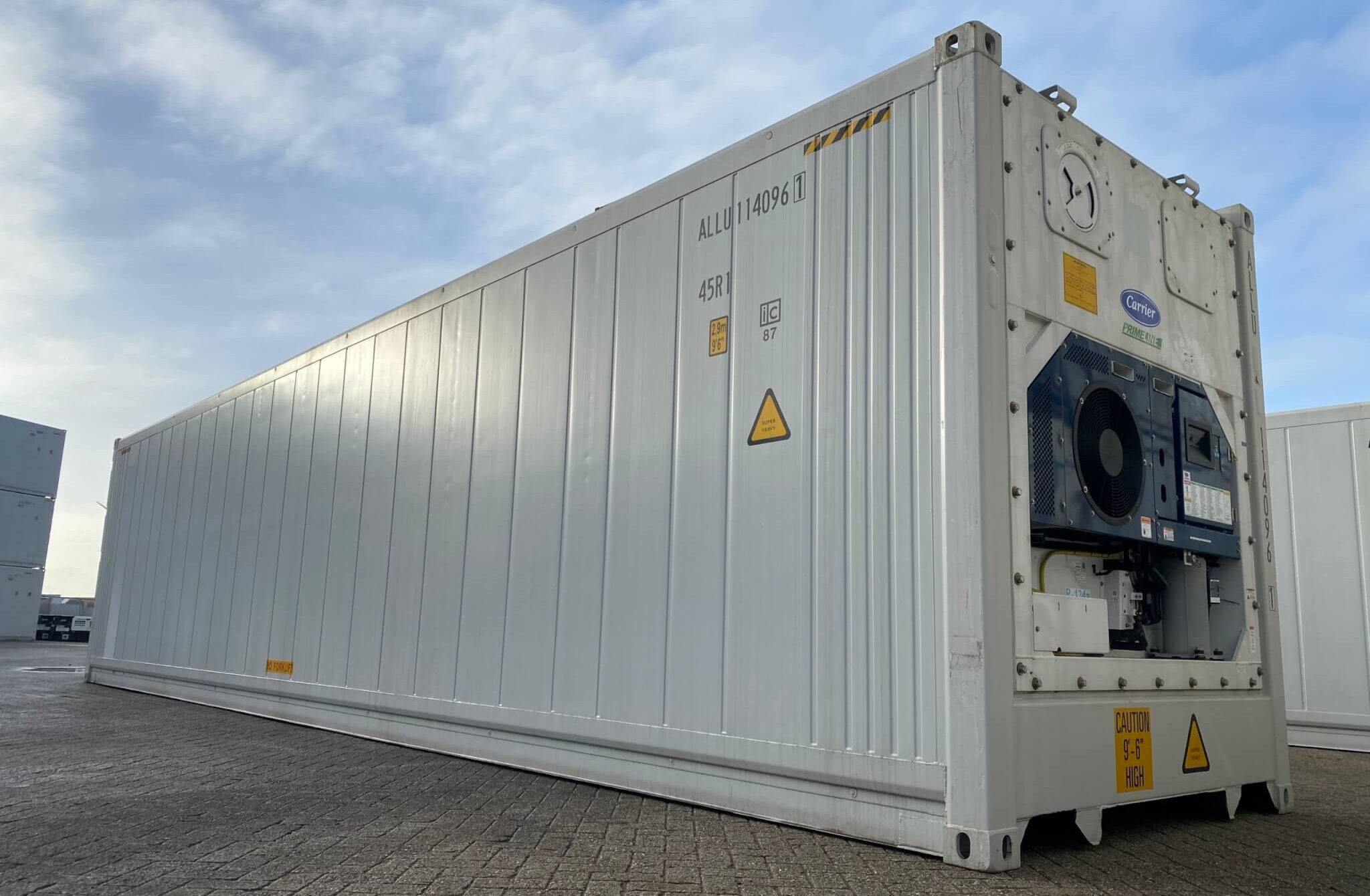 40ft High Cube Refrigerated Shipping Container Hire - Image 3